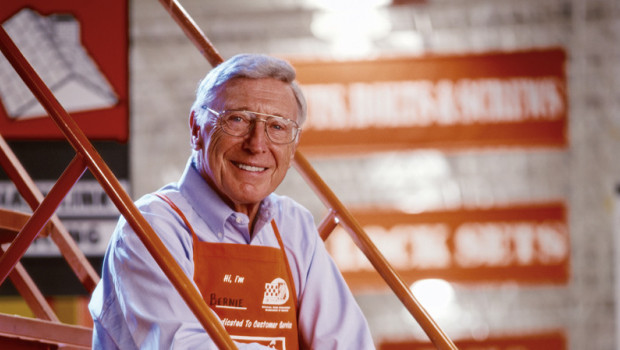 Bernie Marcus co-founded Home Depot, the largest DIY chain in the world.