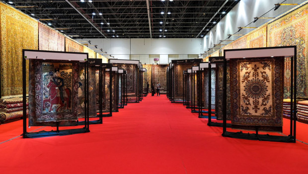 Another major focus of Domotex Middle East is on carpets.