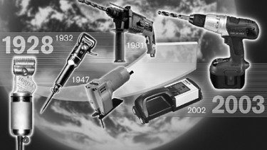 75 years of Bosch power tools