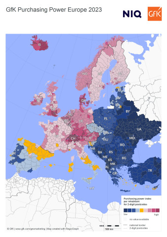 Purchasing power Europe 2023