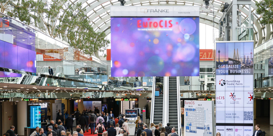 Over 13,500 trade visitors came to Düsseldorf for EuroCIS.