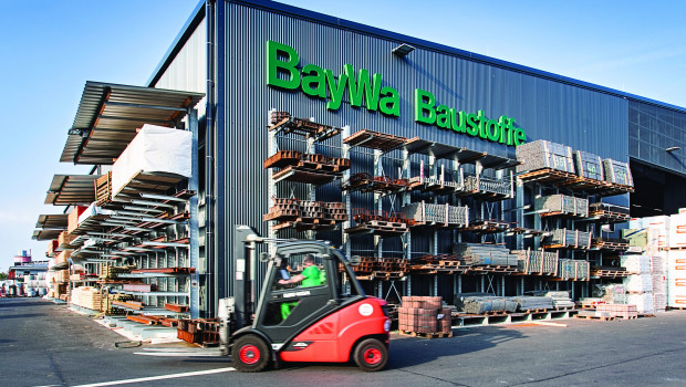 One of Baywa AG's business areas is the building materials trade. 