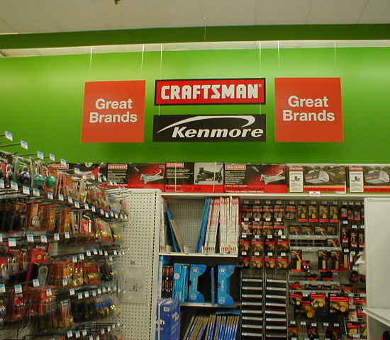 Edward Lampert's experiments include offering the powerful Craftsman brand in Kmart stores.
